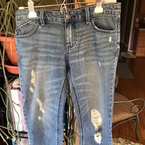 Size 26 Free People Cropped Jeans.
